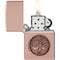 Zippo 2024 Zippo Tree Of Life Emblem Design, Rose Gold ZIP-49638 - alternate 2
